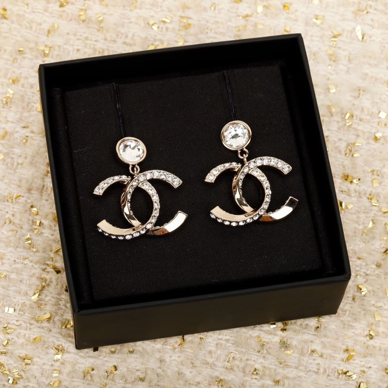Ch*el earrings